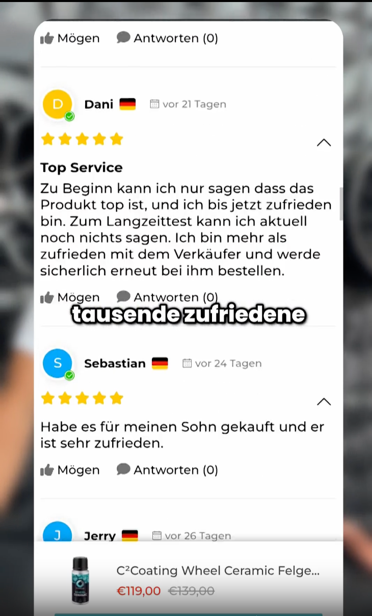 Zufriedene Kunden