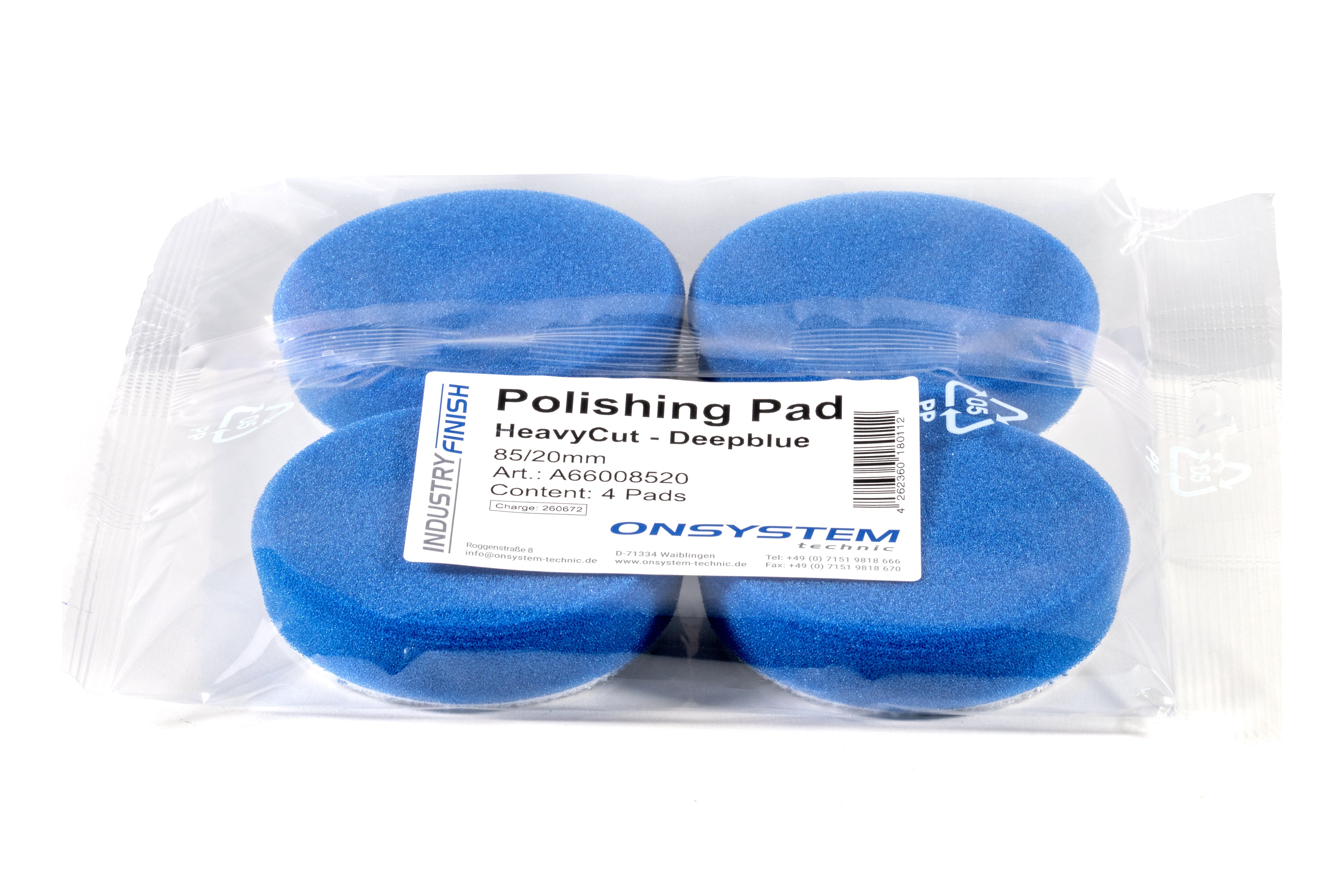 Onsystem Pad deepblue Heavy Cut